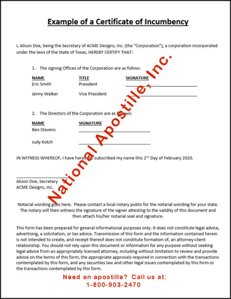 In fact, the certificate contains information about the shareholders and. Difference Between Certificate Of Good Standing And Certificate Of Incumbency : Letter of ...