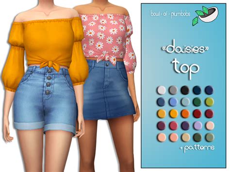Sims 4 Cc Maxis Match Outfits Tutor Suhu