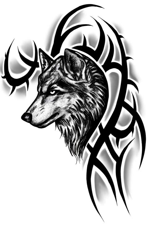 Wolf Tat Tribal Wolf Tattoo Wolf Tattoos Men Wolf Tattoo Design