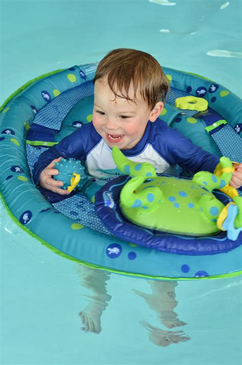 Teach Baby To Swim With Swimways Baby Spring Float Mommys Fabulous Finds