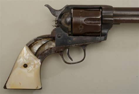 Well Worn Colt Saa Revolver Blackpowder Frame 45 Cal 5 12 Barrel