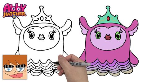 How To Draw Abby Hatcher Princess Flug Youtube