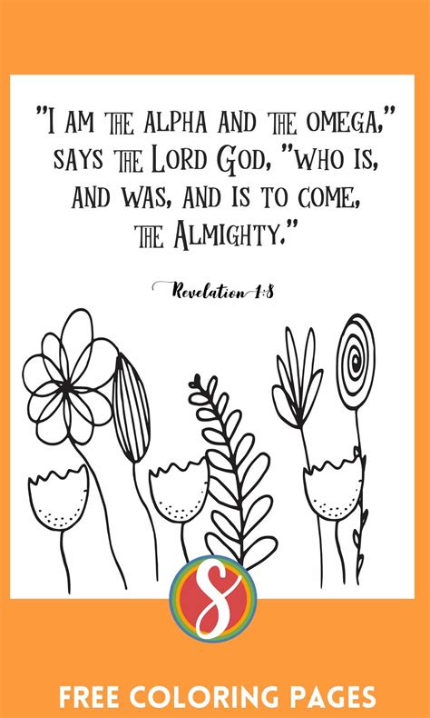 Revelation Free Bible Coloring Pages — Stevie Doodles Free Printable