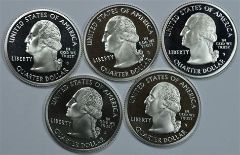 2003 S State Quarters Silver Proof Set State Quarters 1999 2008