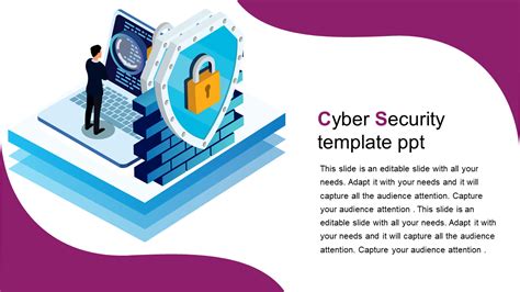 Creative Cyber Security Template Ppt Presentation Slide