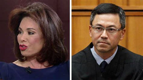 Judge Jeanine On Travel Ban Block Hawaii Judge Hates Trump On Air