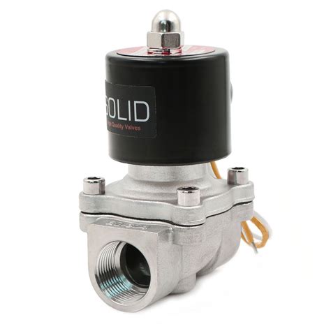 Ussolid Electric Solenoid Valve 34 110v Ac Solenoid Valve Stainless