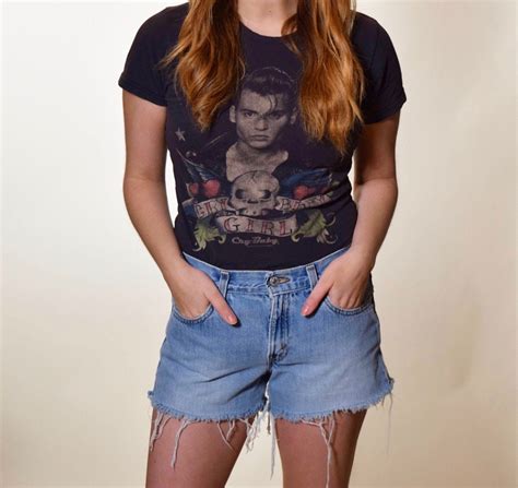 S Authentic Vintage Cry Baby Movie Johnny Depp Graphic Tee Shirt Women S Size Small