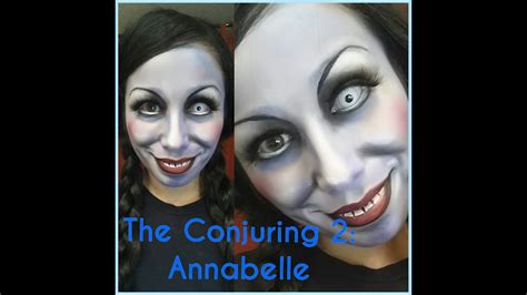 Halloween Series 2014 Annabelle From The Conjuring 2 Makeup Tutorial