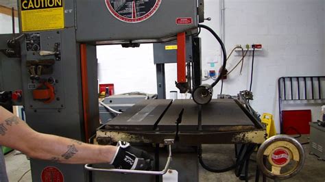 Doall 20 Bandsaw Blade Welder Grinder 2012 1a Vari Speed Machine Youtube