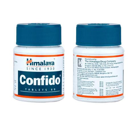 Himalaya Confido 60 Tablets Price Uses Side Effects Composition