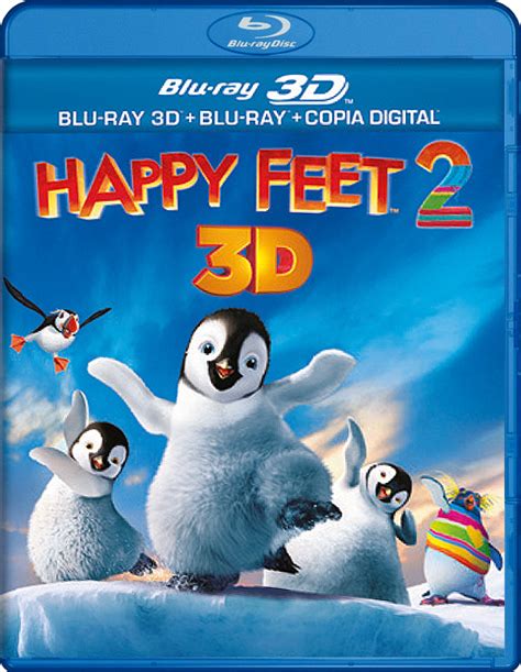 Happy Feet 2 Blu Ray 3d Carátula Blu Ray Index