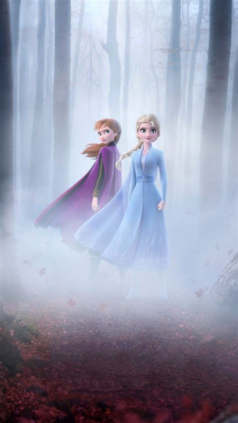 Queen Elsa And Anna In Frozen 2 2019 4k Ultra Hd Mobile Wallpaper