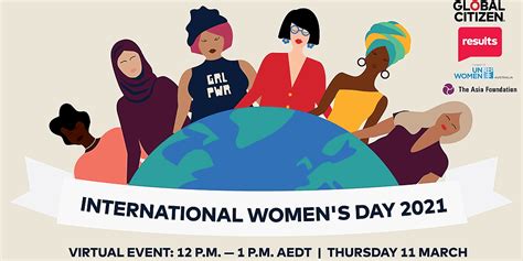 international women s day 2021 virtual event hosted online thu 11th mar 2021 12 00 pm 1 00