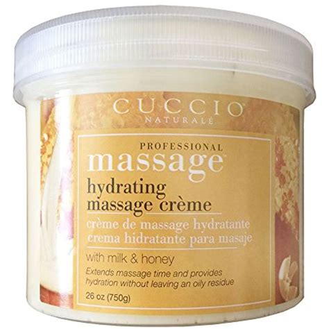 Cuccio Naturale Milk And Honey Hydrating Non Oily Massage Creme Oz