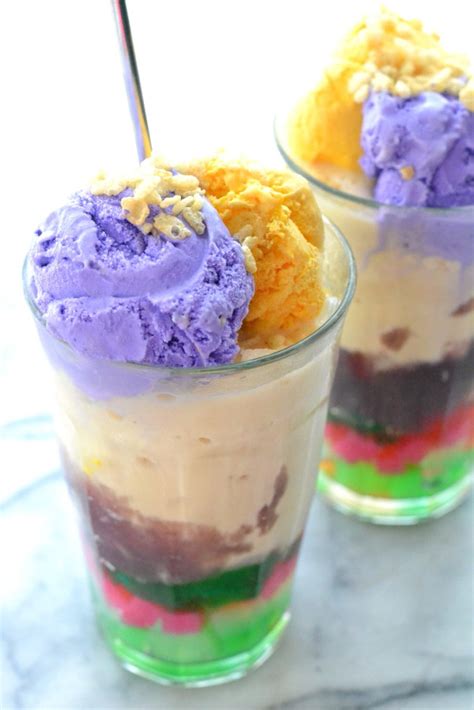 halo halo filipino dessert love and food foreva