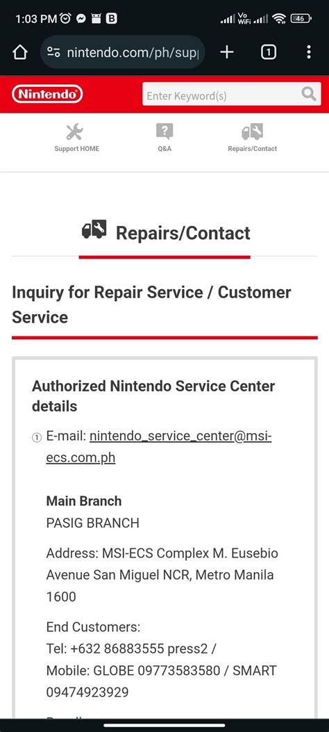 Nintendo Service Centers Now Open In Ph Rnintendoph