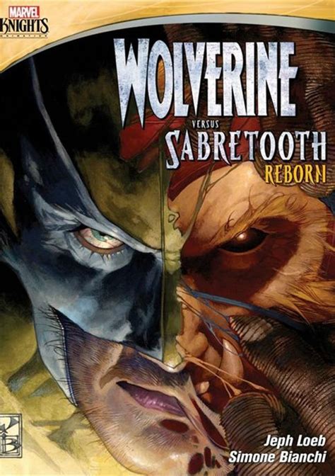 Marvel Knights Wolverine Versus Sabretooth Reborn Dvd 2010 Dvd