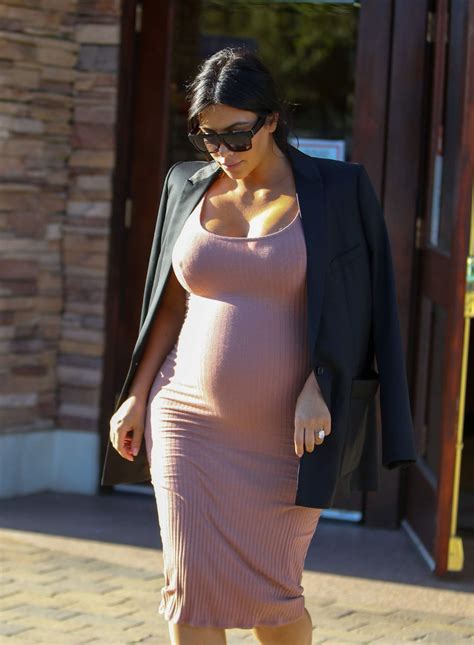 Pregnant Kim Kardashian Out And About In Malibu 09202015 Hawtcelebs