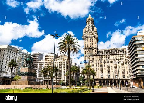 Salvo Palace A Landmark Of Montevideo In Uruguay Stock Photo Alamy