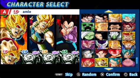 Once the game is installed. Dragon Ball Z - Ultimate Tenkaichi Mod Textures PPSSPP ISO ...