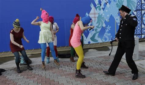 Watch Pussy Riot Get Whipped By Cossacks In Sochi
