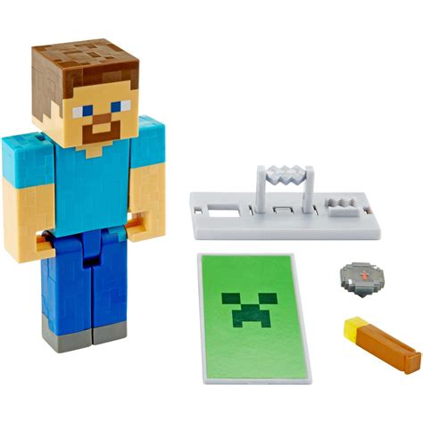Minecraft Defend And Discover Steve Basic Figure