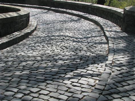Start at the center of the driveway and start placing the cobblestones. Cobblestone Driveway Photograph by Hasani Blue