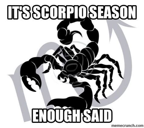 20 Best Scorpio Memes Astrology Special Scorpio Scorpio Season