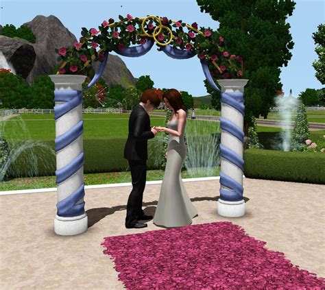 Mod The Sims Wedding Arches Ts2 Celebration Sp Ts4 Bonus