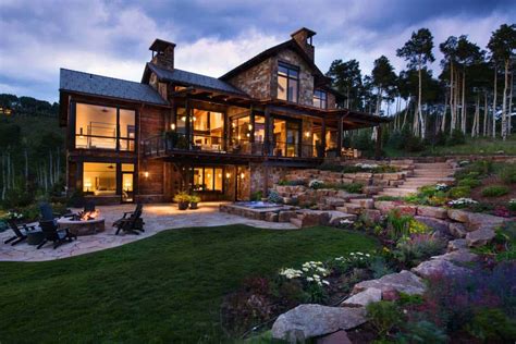 Contemporary Mountain Retreat In Colorado Infused With Warmth Luxury