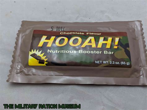 Hooah Bar Chocolate The Military Ration Museum Archives