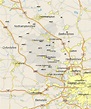 Buckinghamshire Map - England County Maps: UK