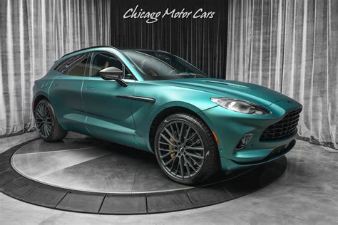 Used 2022 Aston Martin Dbx Suv Only 306 Miles Satin Racing Green Tons