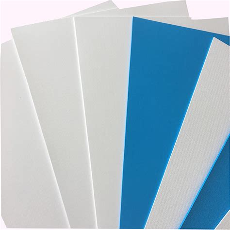 Pvc Waterproof Membrane Uv Resistance Reinforced With Fabric Blue Pvc