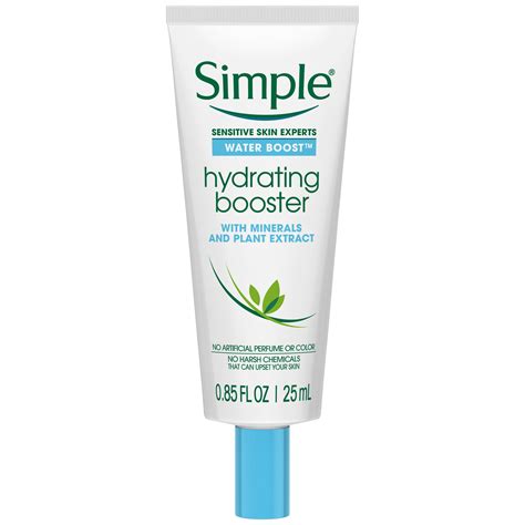 Simple Water Boost Sensitive Skin Hydrating Booster 1 Oz