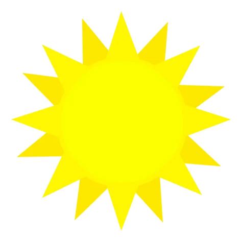 Yellow Sun Shining Cartoon Character Stock Photo By ©hittoon 4725470