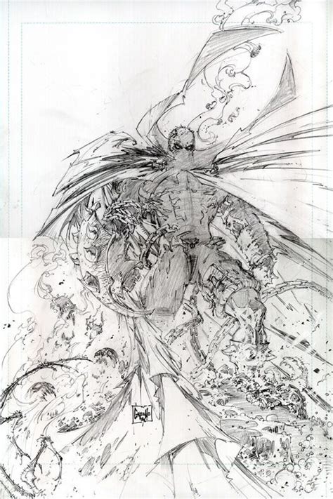 Greg Capullo Future Spawn Cover 2 Pencils Inspiration In 2019 Spawn