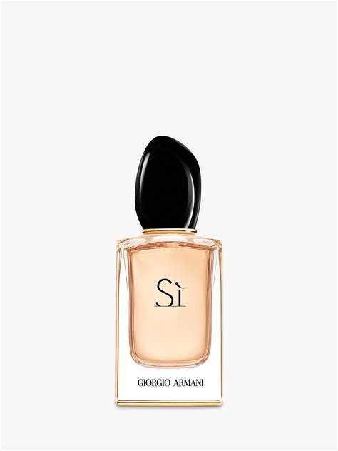 At some point i will just give it away but i do love it being around. Giorgio Armani Si Eau de Parfum at John Lewis & Partners