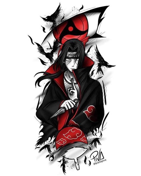 Hitachi In 2021 Itachi Uchiha Art Naruto Painting Naruto Tattoo