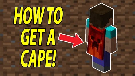 How To Get Cape In Minecraft