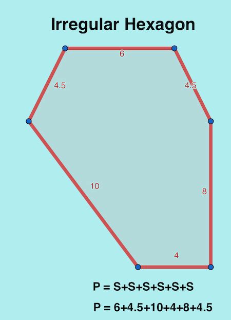 perimeter of hexagon formula examples and application video and lesson transcript