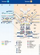 Frankfurt airport terminal map - Ontheworldmap.com