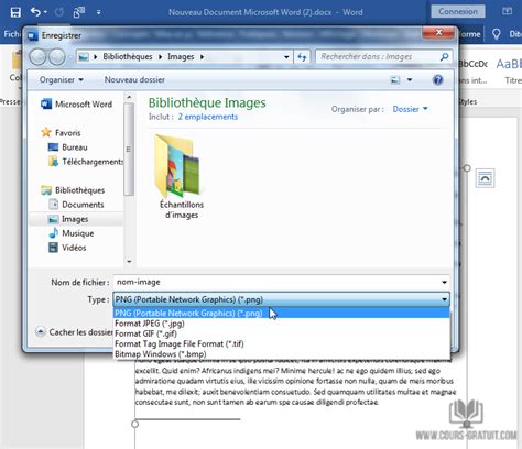 Tutoriel Comment Convertir Un Document Word En Un Format JPEG Tutoriel Word