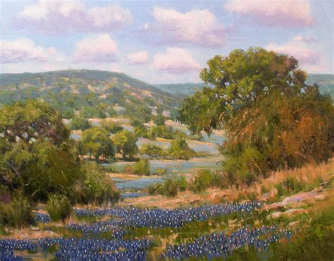 David Forks Texas Landscape Painter December 2011