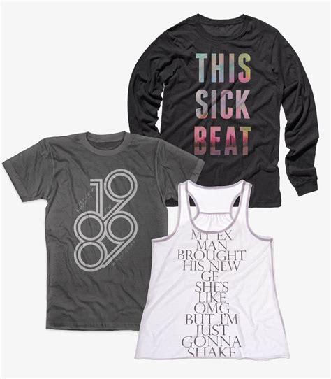 Taylor Swift 1989 Shirt Designs Typography St8mnt Brand Agency