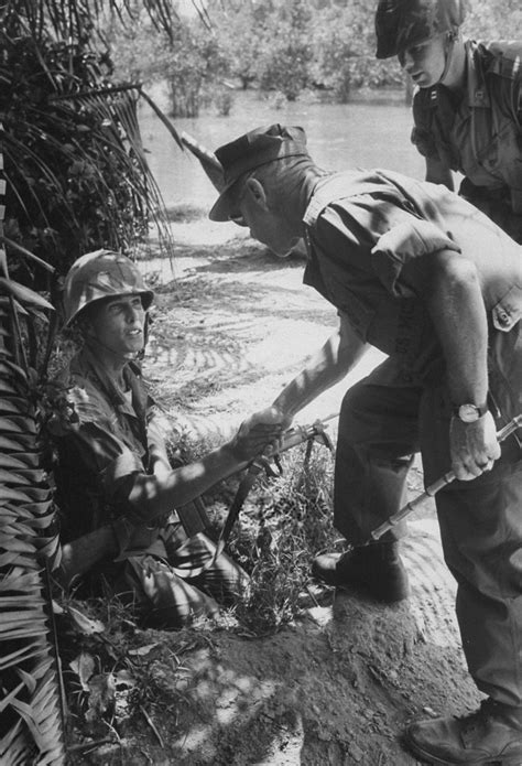 Gen Victor H Krulak C Greeting Young Marine Private Flickr