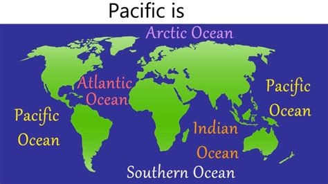 Pacific Ocean Facts For Kids Coloring Pages