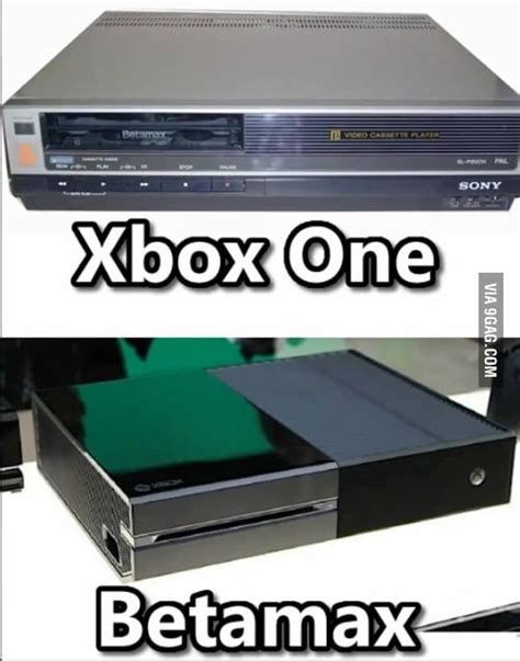 Xbox One Looks Like A Betamax 9gag