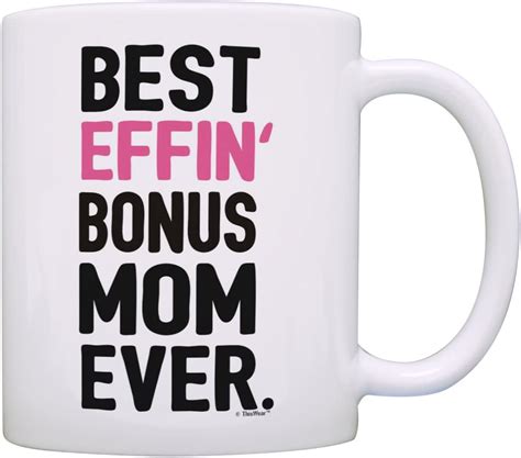 Amazon Com Gifts For Stepmom This Best Effin Bonus Mom Ever Stepmom Gifts From Daughter Gift
